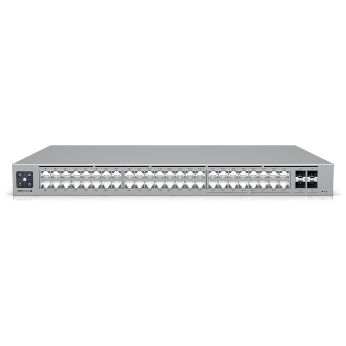 Ubiquiti USW-PRO-MAX-48-POE Switch di Rete L3 2.5G Ethernet 100-1000-2500 Supporto Power over Ethernet Grigio