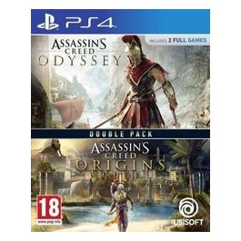 Ubisoft Assassins Creed Odyssey con Origins Double Pack per PlayStation 4