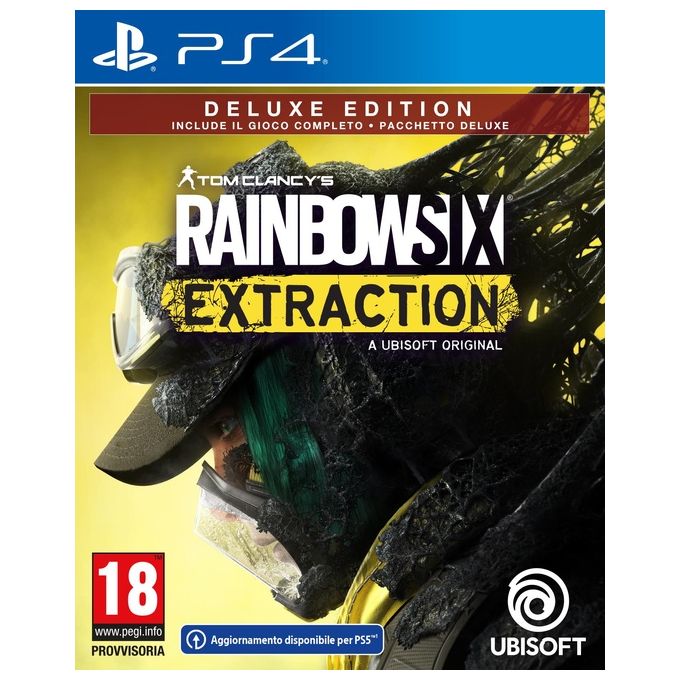 Ubisoft Rainbow Six Extraction Deluxe Edition per PlayStation 4