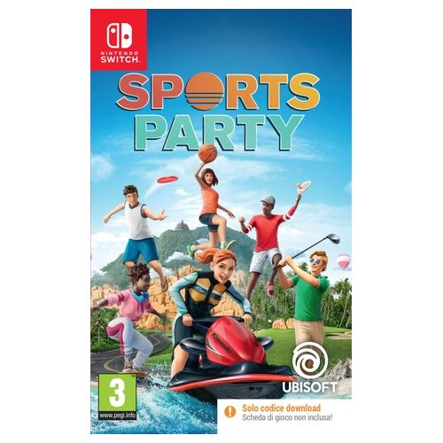 Ubisoft Sports Party Code in Box Switch per Nintendo Switch
