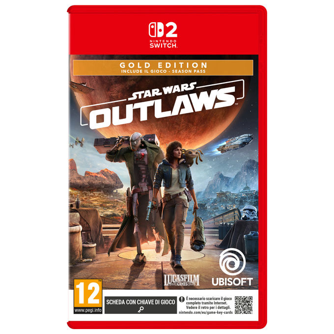Ubisoft, Star Wars Outlaws Gold Edition, Nintendo Switch 2, Multilingua