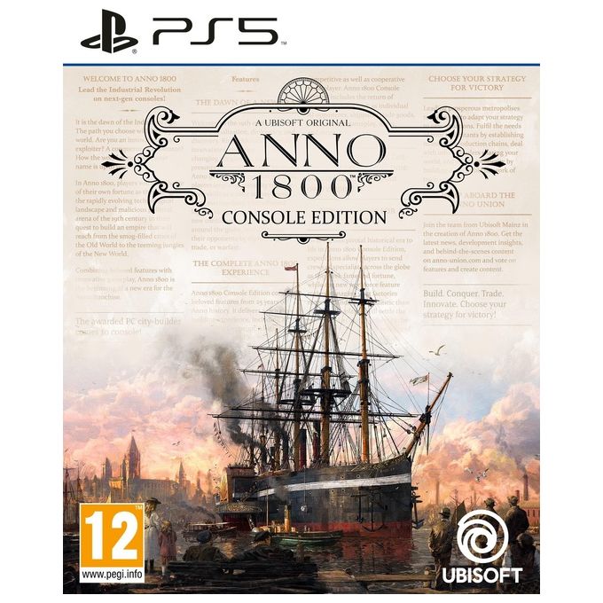 Ubisoft Videogioco Anno 1800 per PlayStation 5