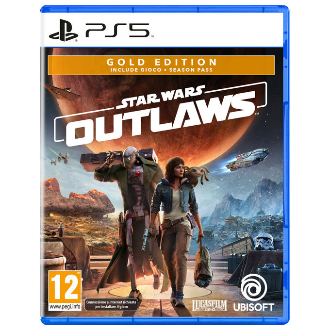 Star wars outlaws gold edition videogioco azione avventura per playstation 5 ubisoft