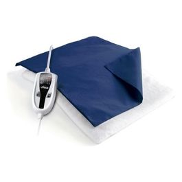 Flexy Heat N2 Cuscino Termico Elettrico 46x34cm 100W 4 Livelli di Temperatura Timer Spegnimento Automatico Federa Tessile Azzurra