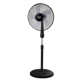 Ventilatore da Pavimento Seattle 40cm 50W Nero per Climatizzazione Efficiente e Silenziosa
