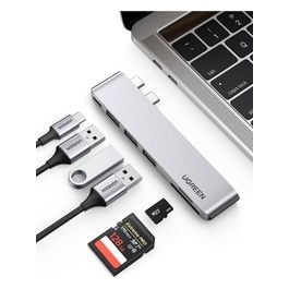 60560 Replicatore di Porte e Docking Station per Notebook Usb 3.2 Gen Type-C Argento