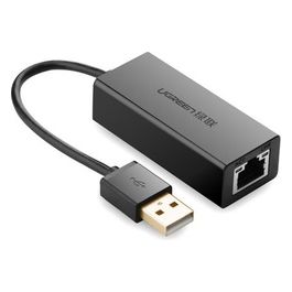 Adattatore Ethernet Usb 2.0 10/100Mbps Nero
