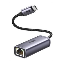 Adattatore Ethernet USB C 1000Mbps Adattatore LAN RJ45 Gigabit Type C Nylon in Alluminio