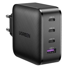 Caricatore Usb-C 65W GaN Tech Fast Wall Charger EU Nero
