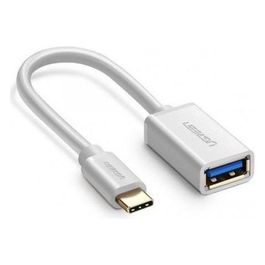 Cavo OTG USB Type C Maschio a USB3.0 Femmina Bianco