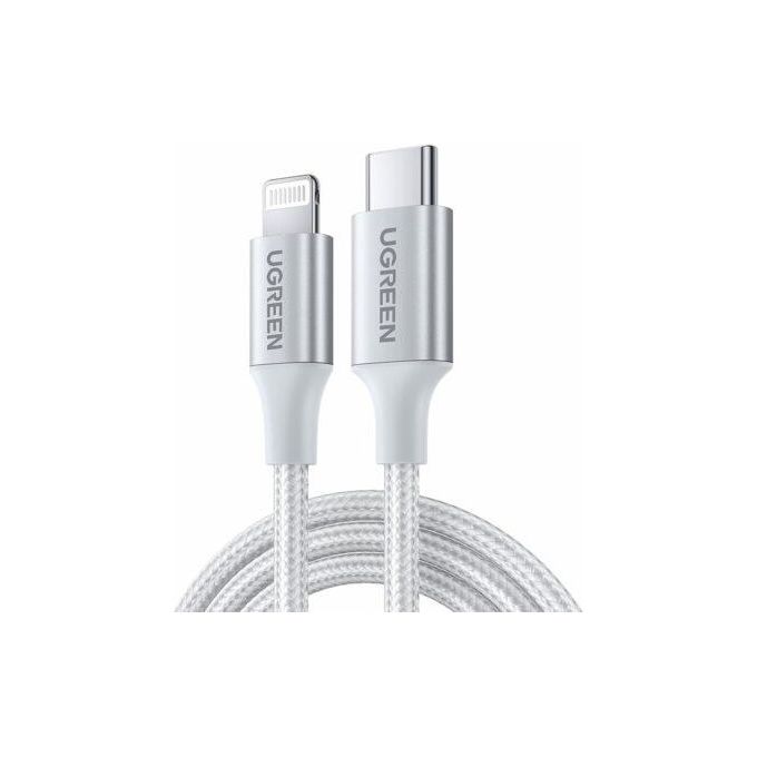 Ugreen Cavo Usb-c a Lightning Cable Aluminum Shell Braided 1mt