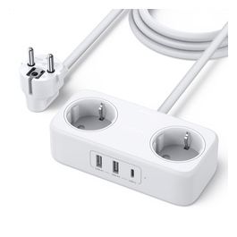 DigiNest Life Doppio Presa Multipla Incluso Usb-A