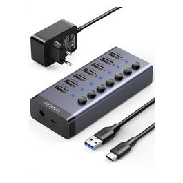 Hub Usb-C a 7-porte Usb-A 3.0 Dc 12v Eu