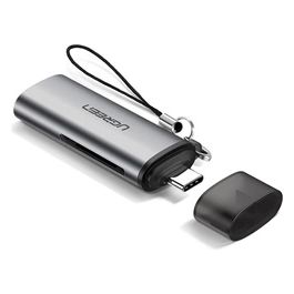 Lettore di Schede Usb 3.2 Gen 1 Type-C Grigio