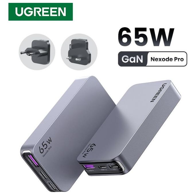 Ugreen Nexode Pro 65w Gan Caricabatterie da Viaggio