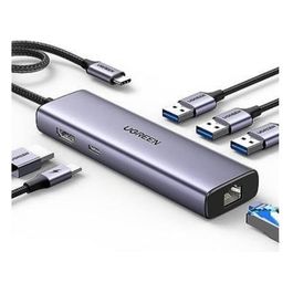 Revodok Usb-C Hub con 4k Hdmi Ethernet PD 100W