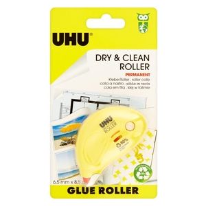 Uhu Bostik D1672 Colla a Nastro Permanente Dry & Clean Roller 6,5mmx8,5mt