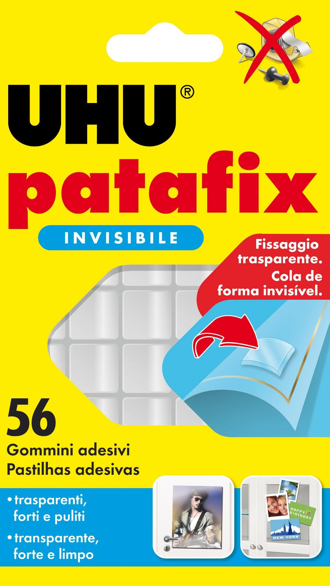 Uhu Patafix Invisibile 56