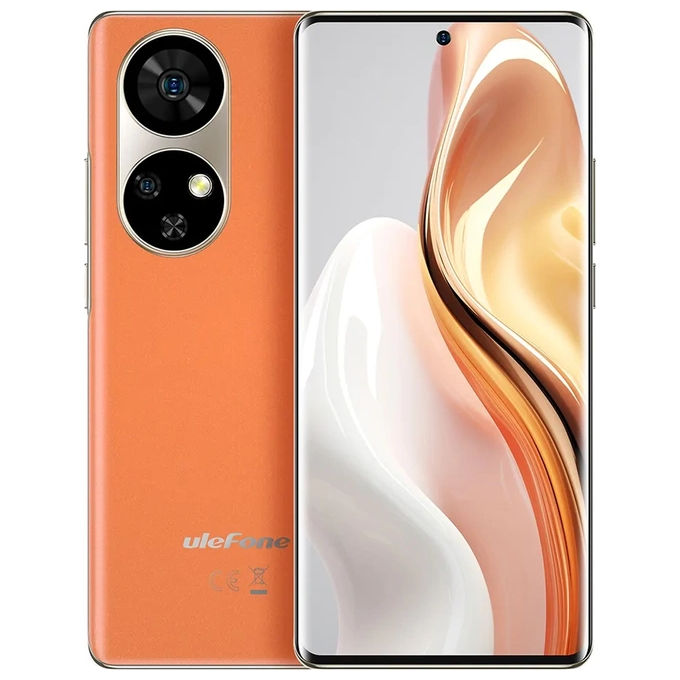 Ulefone Note 17 Pro 12Gb 256Gb 6.78'' Amoled 120Hz Dual Sim Amber Orange