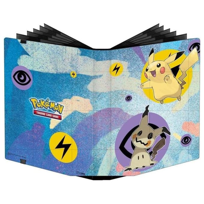 Ultra Pro Album 9 Tasche Pro Pokemon Pikachu e Mimikyu