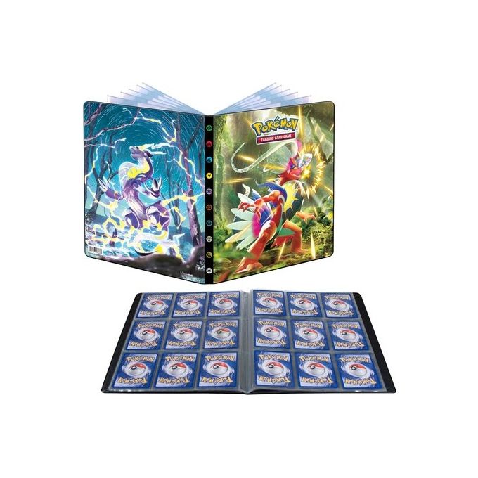 Ultra Pro Album 9 Tasche Pokemon Scarlatto e Violetto 01