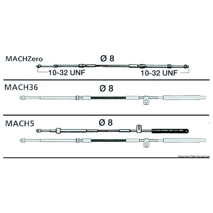 Ultraflex Cavo MACH5 10'' 