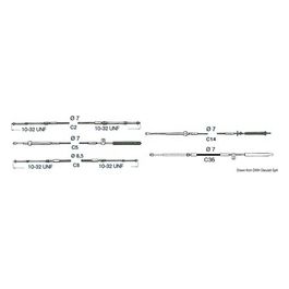 Ultraflex Cavo telecomando C8 da 33'' 