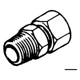 Raccordo per Pompe Ultaflex Diritto 3/8 (SF38) 