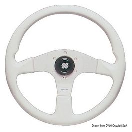 Volante Corsica bianco 350 mm 