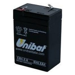 Batteria compatibile Peg Perego 6 Volt 4,5 Ah Unibat da installare alla scatola batteria originale