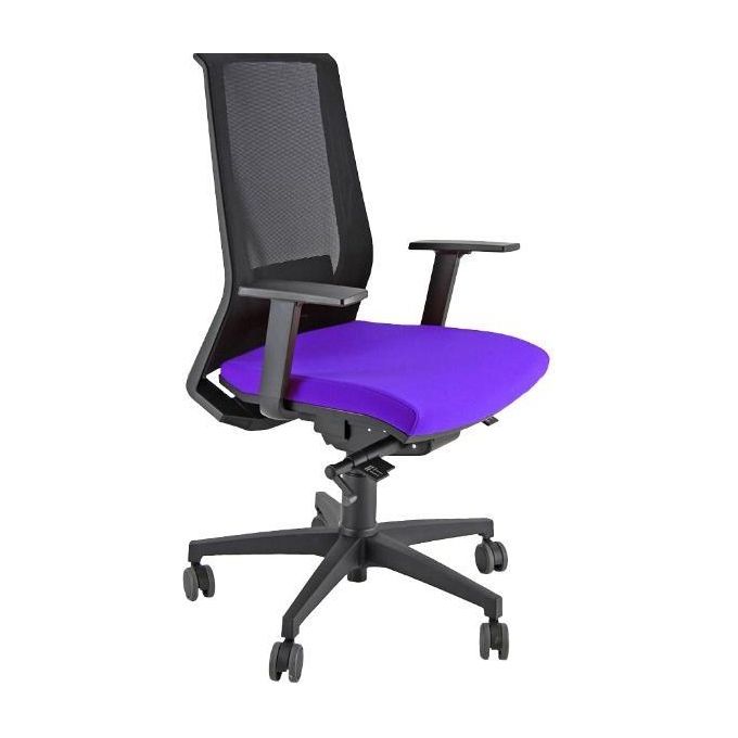 Unisit Sedia Oper Light Blu con Braccioli Regolabili