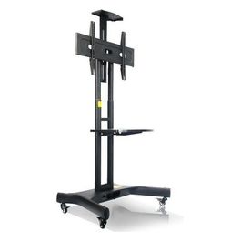 NPF10020 Staffa da Pavimento per Tv 65" 50Kg con Ruote