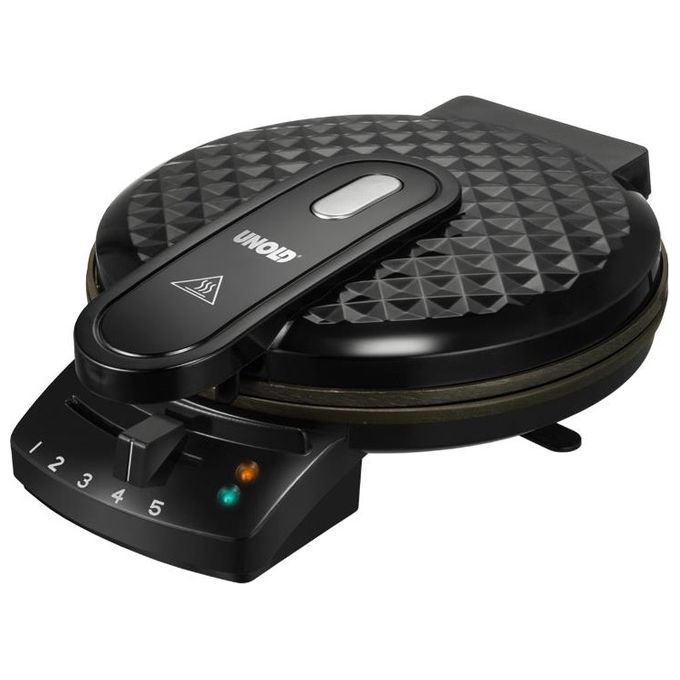 Unold Piastra Waffle Diamond 1200W - Nero