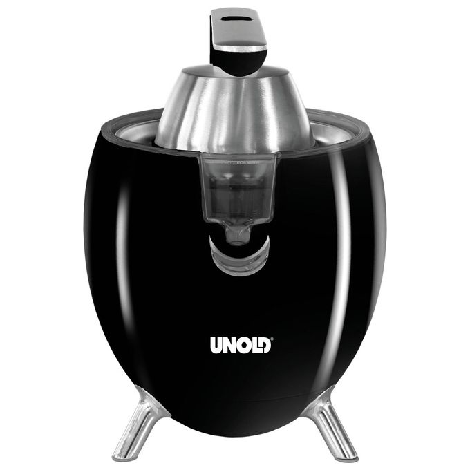 Unold Power Juicy 78135: Spremiagrumi Manuale Nero e Argento - Design Innovativo