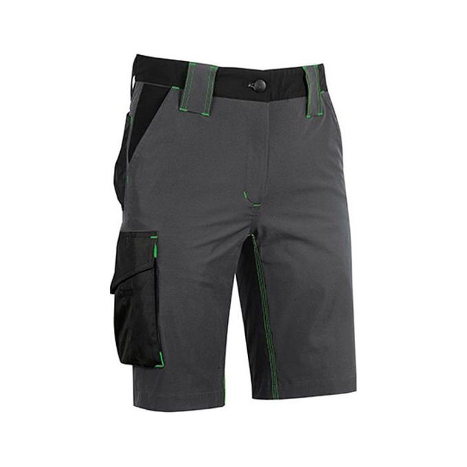 U-Power Bermuda Grigio/Verde Taglia L Mercury