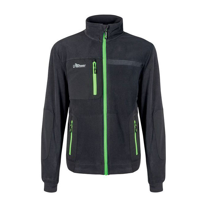 Image of Upower Felpa Asphalt grigio Verde Taglia M Venus