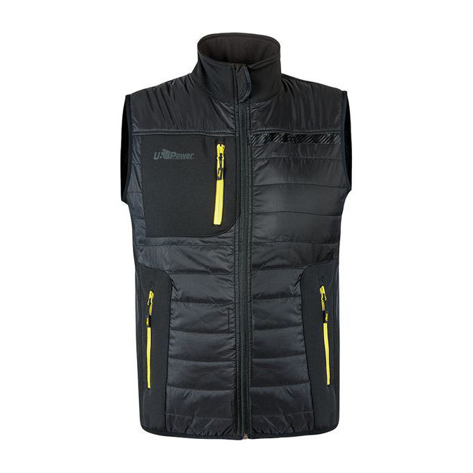 Upower Gilet Black Carbon Taglia L Wall
