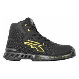 Scarpe Joe Nero Giallo Alte Numero 43 S3
