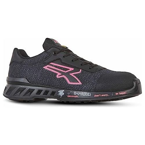 Scarpe Michelle Grigio Fucsia Basse Numero 38 S1p