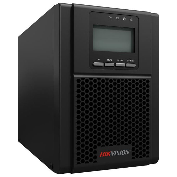 Hikvision DS-UPS01K24-R-TS-EU-IEC Gruppo di Continuita' UPS Online Doppia Conversione 1000VA 900W Tower Onda Sinusoidale Pura Display LCD Prese IEC