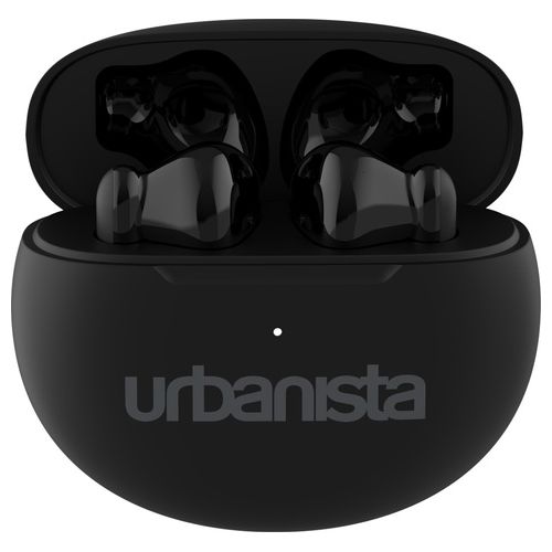 Urbanista Austin Auricolari Wireless Bluetooth In Ear IPX4 20 Ore di Riproduzione Controlli Touch USB-C Custodia di Ricarica Nero Notte