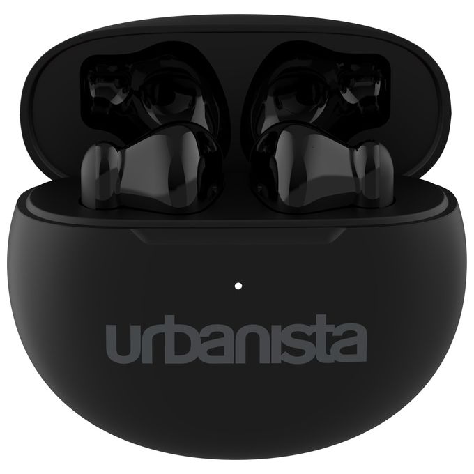 Urbanista Austin Auricolari Wireless Bluetooth Controlli Touch USB-C Custodia di Ricarica Nero Notte