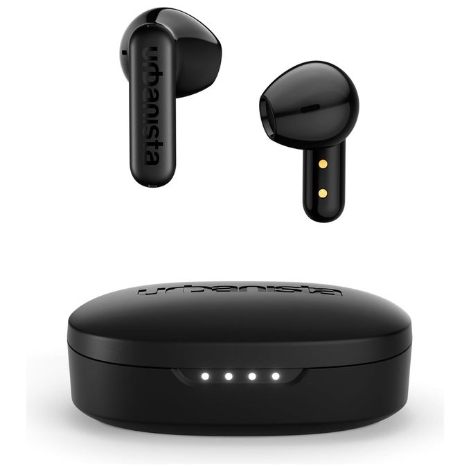Image of urbanista Copenhagen 2 Auricolari True Wireless Bluetooth con riduzione del rumore ENC e certificazione IPX4 colore Midnight nero