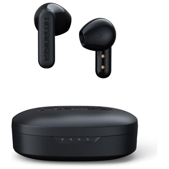 Urbanista Copenhagen Auricolari Wireless IPX4 Bluetooth 5.2 con Controlli Touch Microfono con Cancellazione del Rumore Nero Notte