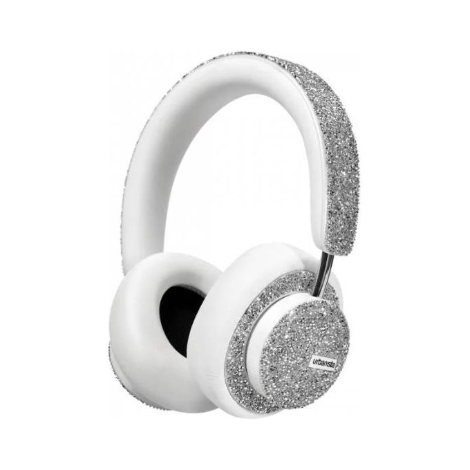 Urbanista Miami Cuffia Bluetooth Crystal Edition White