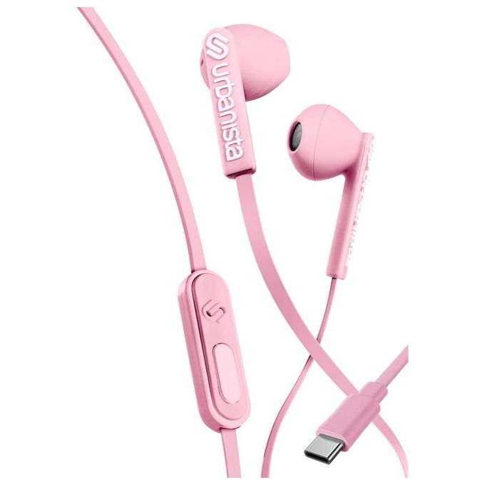 Urbanista San Francisco Auricolari con Cavo Usb-C Rosa