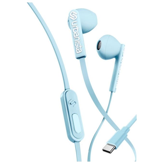 Urbanista San Francisco Auricolari con Cavo Usb-C Blu