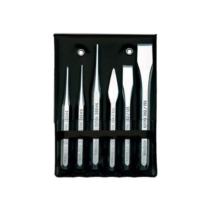 Usag 372 SE6 Assortimento di Scalpelli/Ugnetti/Punzoni