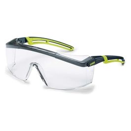 Astrospec 2.0 Safety Spectacles Anti-Fog Nero/Lime