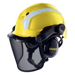 Uvex Casco Protettivo Forestale Pheos Giallo